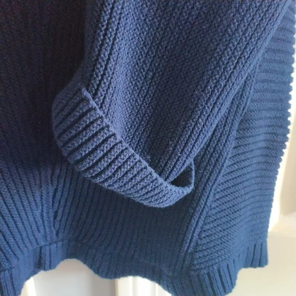 Charter Club V Neck Chunky Knit Cotton Sweater XL - Picture 8 of 11